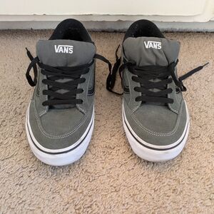 Vans Men's Black and Gray Sneakers